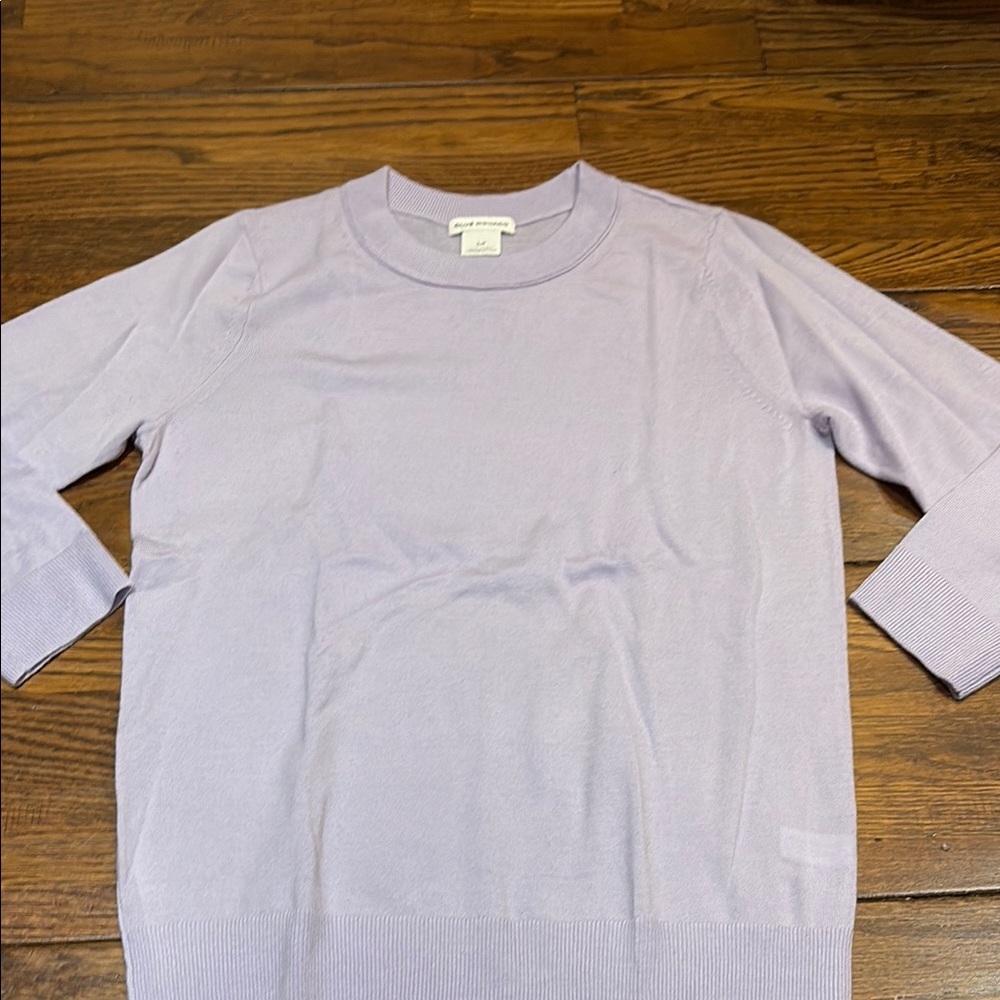 Club Monaco Purple Crewneck Sweater